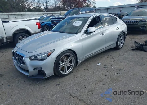 2018 Infiniti Q50 3.0T Sport from USA, damaged, VIN JN1EV7AP5JM361782